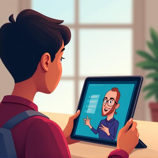 Système de tutorat intelligent basé sur l'IA, assistant un élève